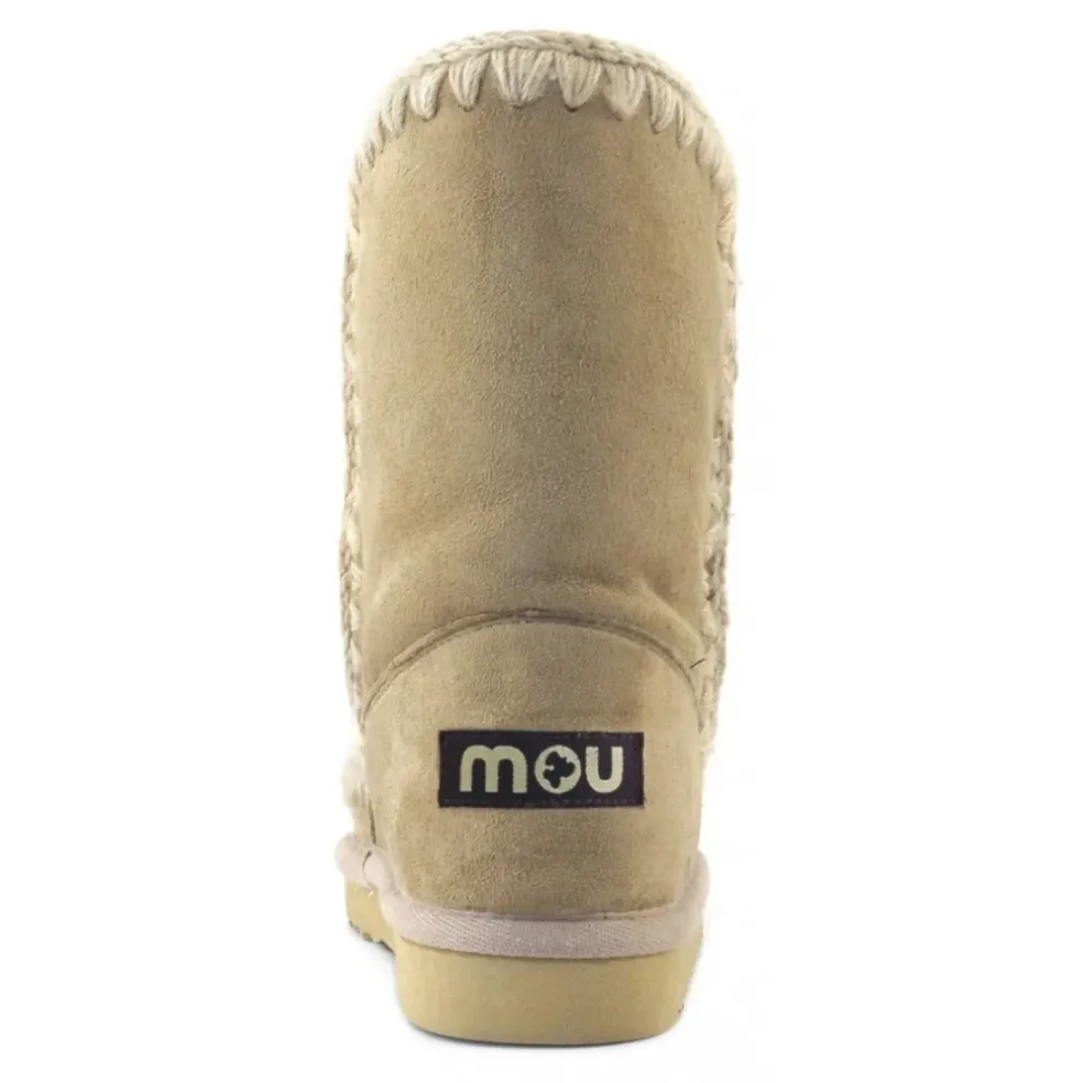 Stivaletti donna “Mou” MU.FW101000A Eskimo 24 Collezione Autunno/Inverno 2024/2025 – Cammello/Nero