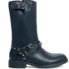 Stivali Biker donna “Gaelle Paris” GBDC2397 Collezione Autunno/Inverno 2024/2025 – Nero
