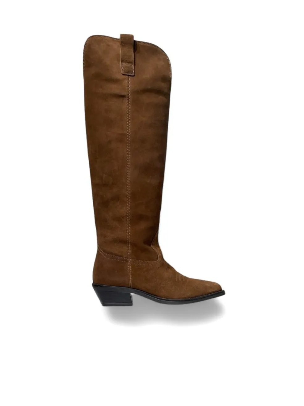 Stivali Camperos donna “Carmens” Kelly High 52263 Collezione Autunno/Inverno 2024/2025 nabuk – Sabbia/Caramello