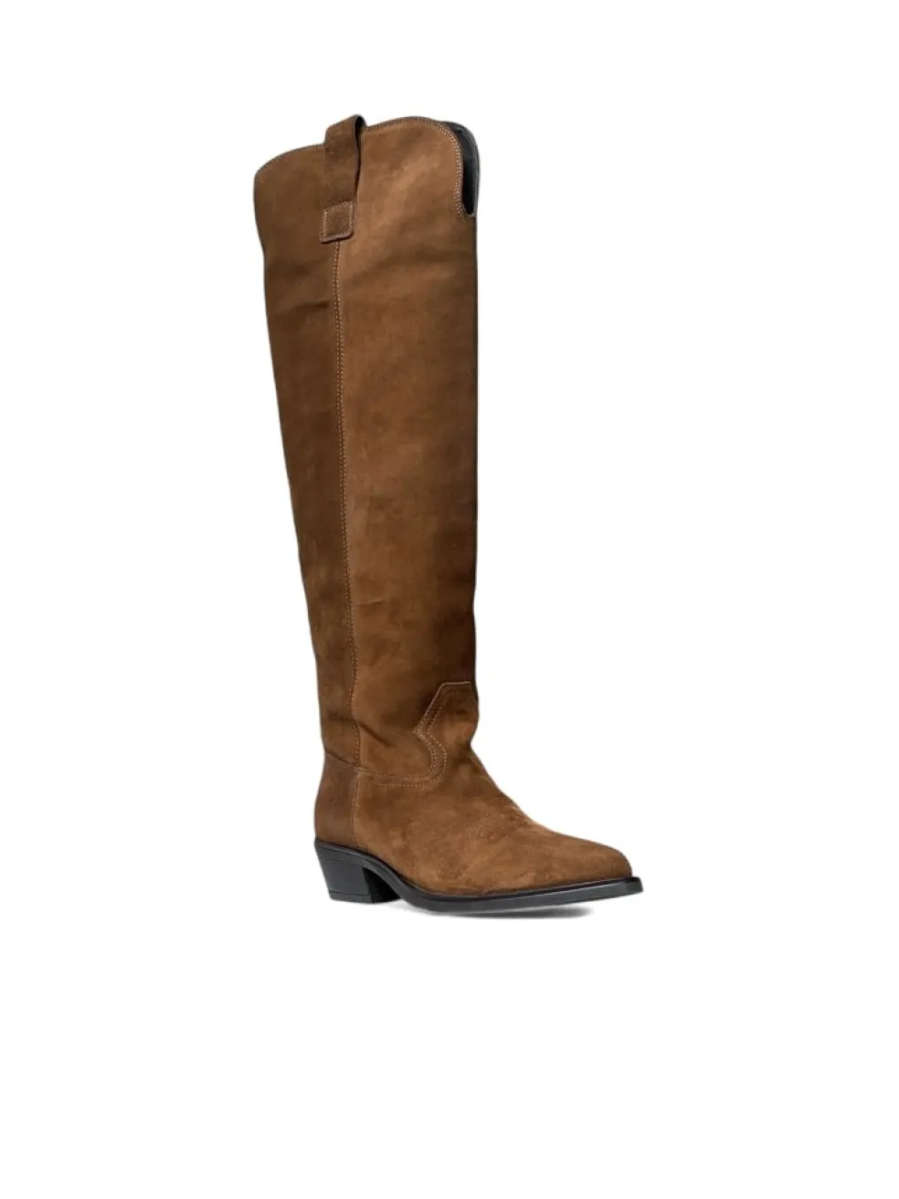 Stivali Camperos donna “Carmens” Kelly High 52263 Collezione Autunno/Inverno 2024/2025 nabuk – Sabbia/Caramello