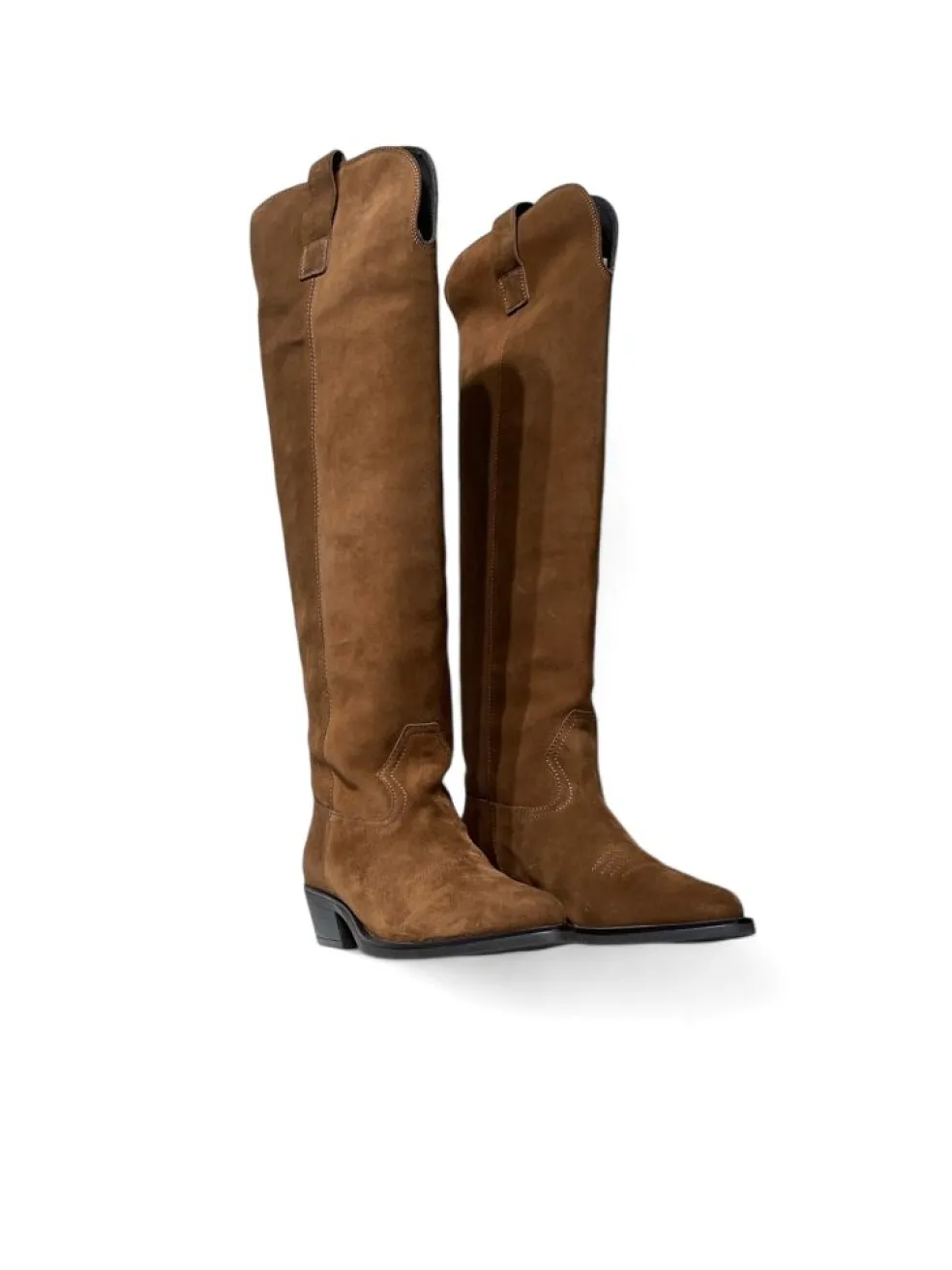 Stivali Camperos donna “Carmens” Kelly High 52263 Collezione Autunno/Inverno 2024/2025 nabuk – Sabbia/Caramello
