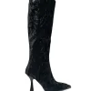 Stivali donna “Braccialini” N145 Collezione Autunno/Inverno 2024/2025 nabuk – Nero