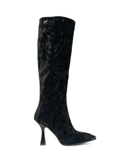 Stivali donna “Braccialini” N145 Collezione Autunno/Inverno 2024/2025 nabuk – Nero