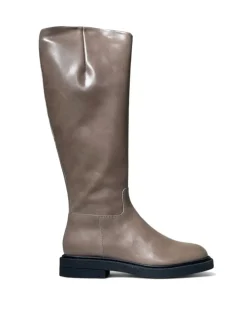 Stivali donna “Carmens” Brook Boot Collezione Autunno/Inverno 2024/2025 in nabuk – Fango/ Fondente