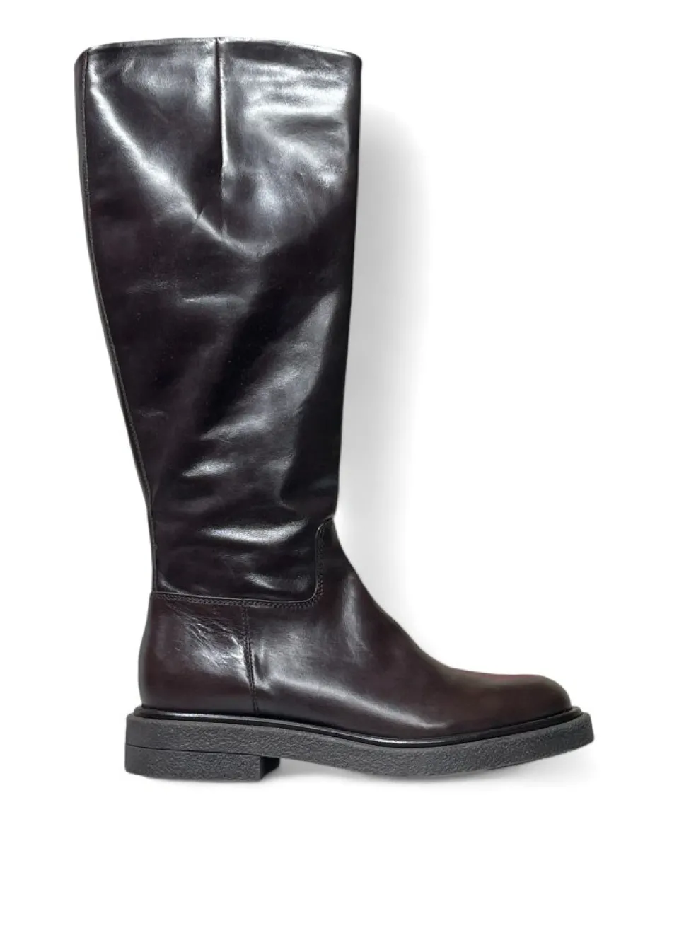 Stivali donna “Carmens” Brook Boot Collezione Autunno/Inverno 2024/2025 in nabuk – Fango/ Fondente