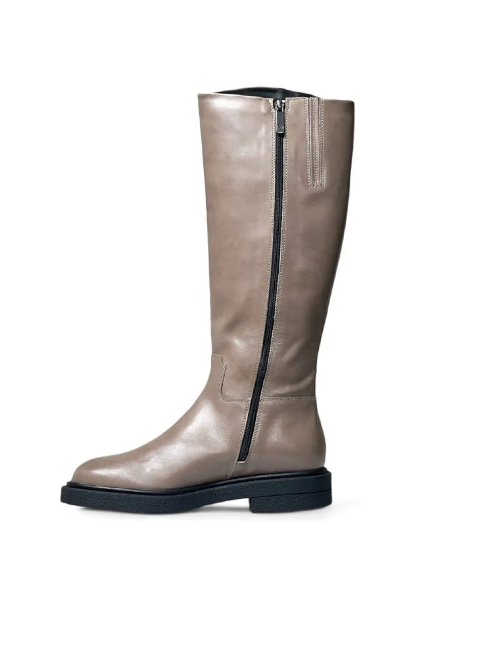 Stivali donna “Carmens” Brook Boot Collezione Autunno/Inverno 2024/2025 in nabuk – Fango/ Fondente
