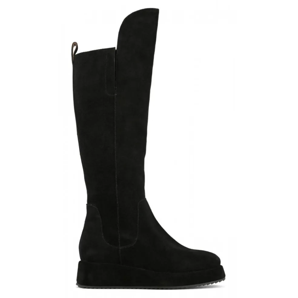 Stivali donna “Coral Blue” CB.K323.21 Collezione Autunno/Inverno 2024/2025 – Nero/Cognac