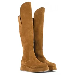 Stivali donna “Coral Blue” CB.K323.21 Collezione Autunno/Inverno 2024/2025 – Nero/Cognac
