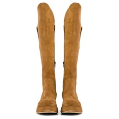 Stivali donna “Coral Blue” CB.K323.21 Collezione Autunno/Inverno 2024/2025 – Nero/Cognac