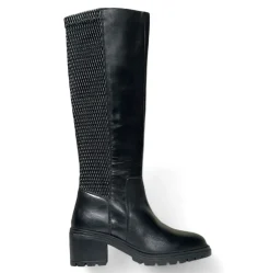 Stivali donna “Geox” D DAMIANA I Collezione Autunno/Inverno 2024/2025 – Nero