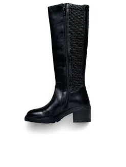 Stivali donna “Geox” D DAMIANA I Collezione Autunno/Inverno 2024/2025 – Nero