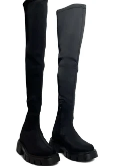 Stivali donna “Love Moschino” JA26025G0HIM0000 Collezione Autunno/Inverno 2024/2025 – Nero