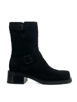 Tronchetti donna “GR8” Naomi 1 Collezione Autunno/Inverno 2024/2025 Camoscio – Nero