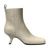 Tronchetti donna “Trussardi” Zonda Collezione Autunno/Inverno 2024/2025 – Burro/Nero