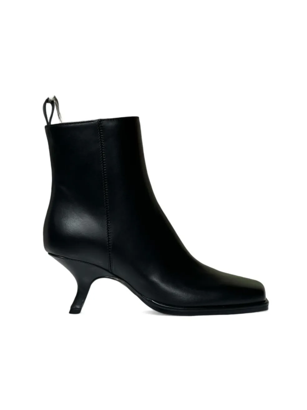 Tronchetti donna “Trussardi” Zonda Collezione Autunno/Inverno 2024/2025 – Burro/Nero